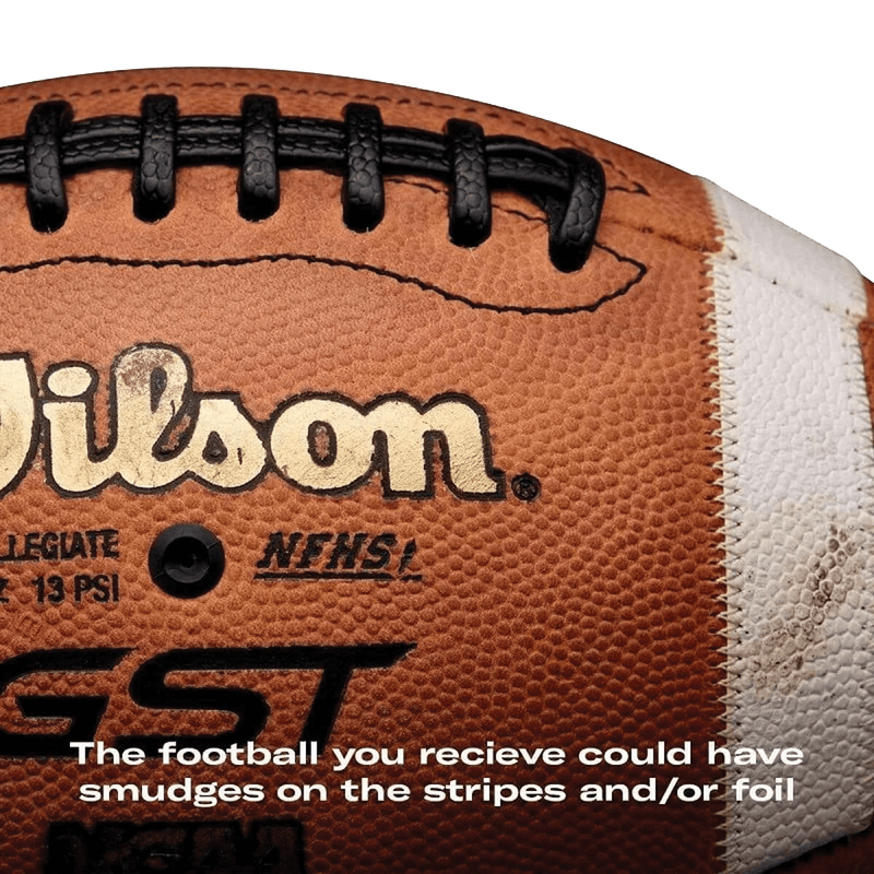 Wilson 1003 GST Leather Football - Blem - Official Size