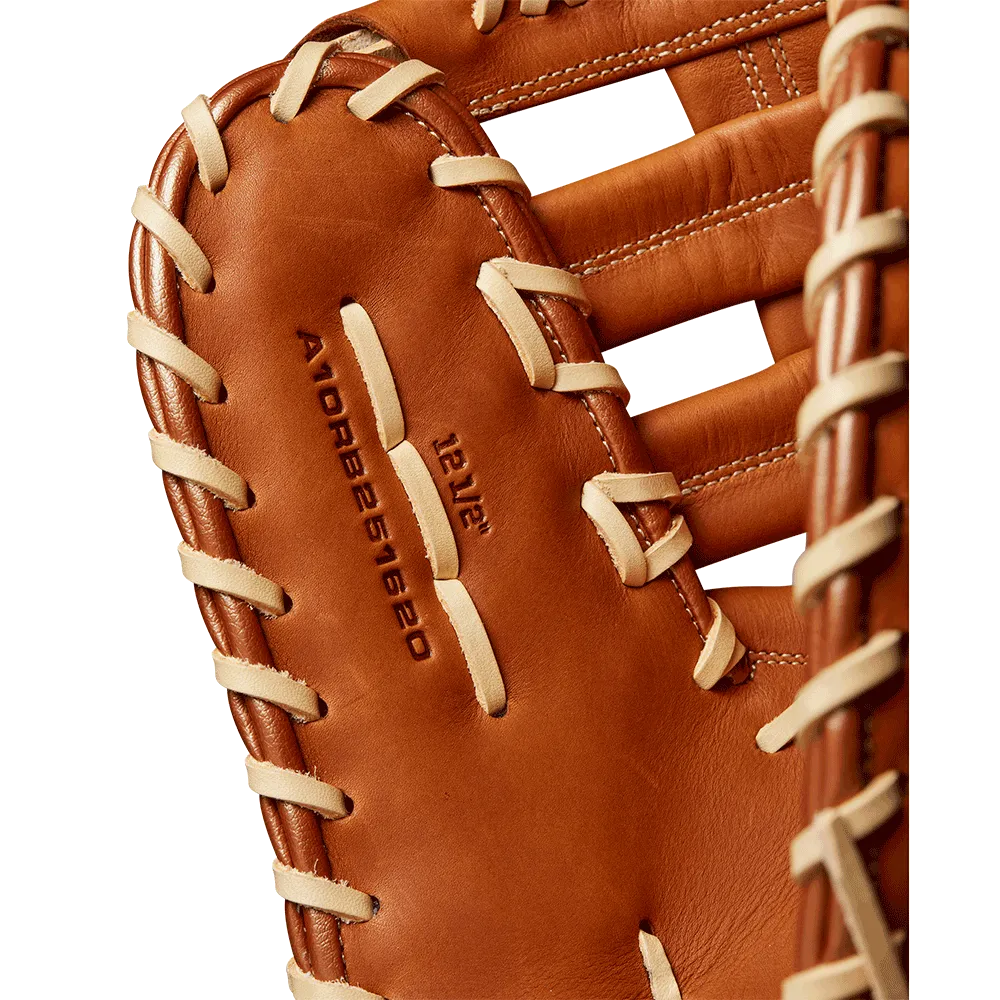 Guante de béisbol de primera base Wilson A1000 1620 de 12,5”