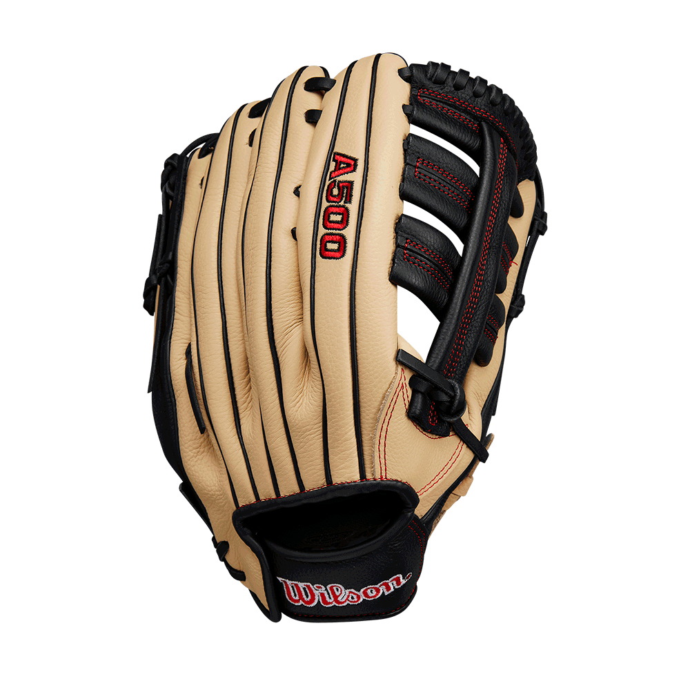 Guante de béisbol Wilson A500 de 12,5"