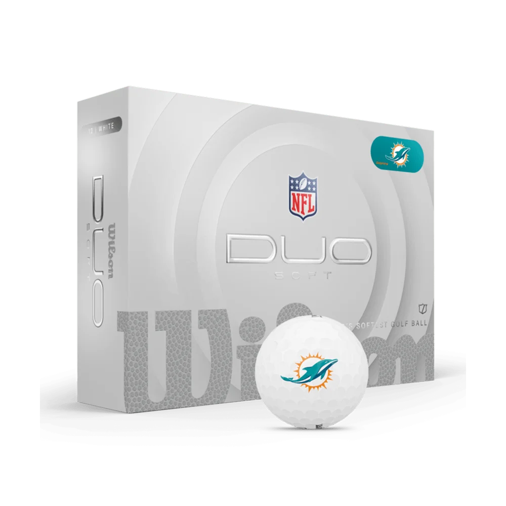 Wilson Duo Soft NFL White Mi 12-ball