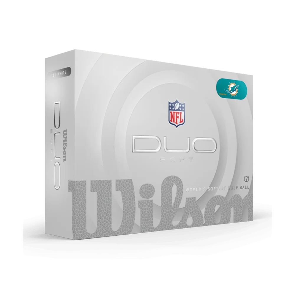Wilson Duo Soft NFL White Mi 12-ball