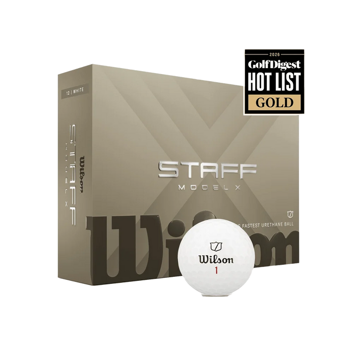 Wilson Staff Model X Golf Balls White color
