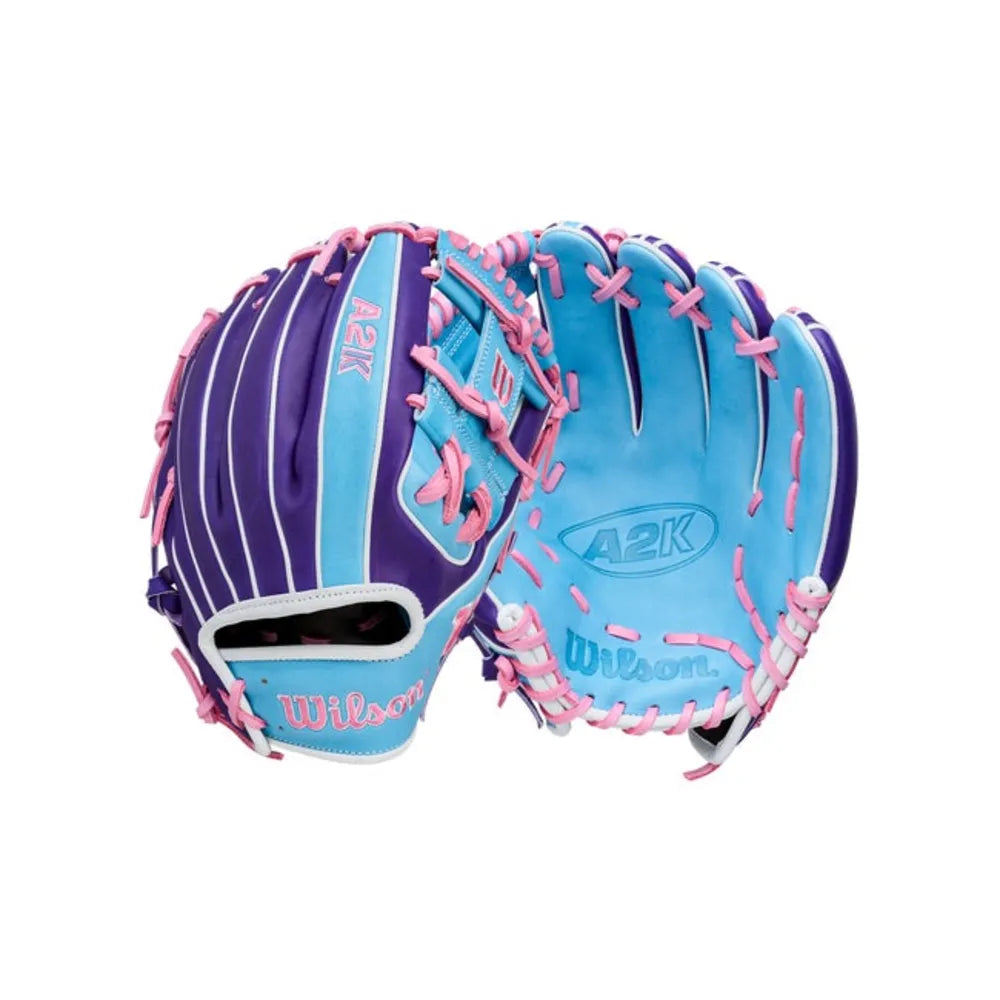 Wilson 2026 A2K 1786 11.5” Infield Baseball Glove Purple Color