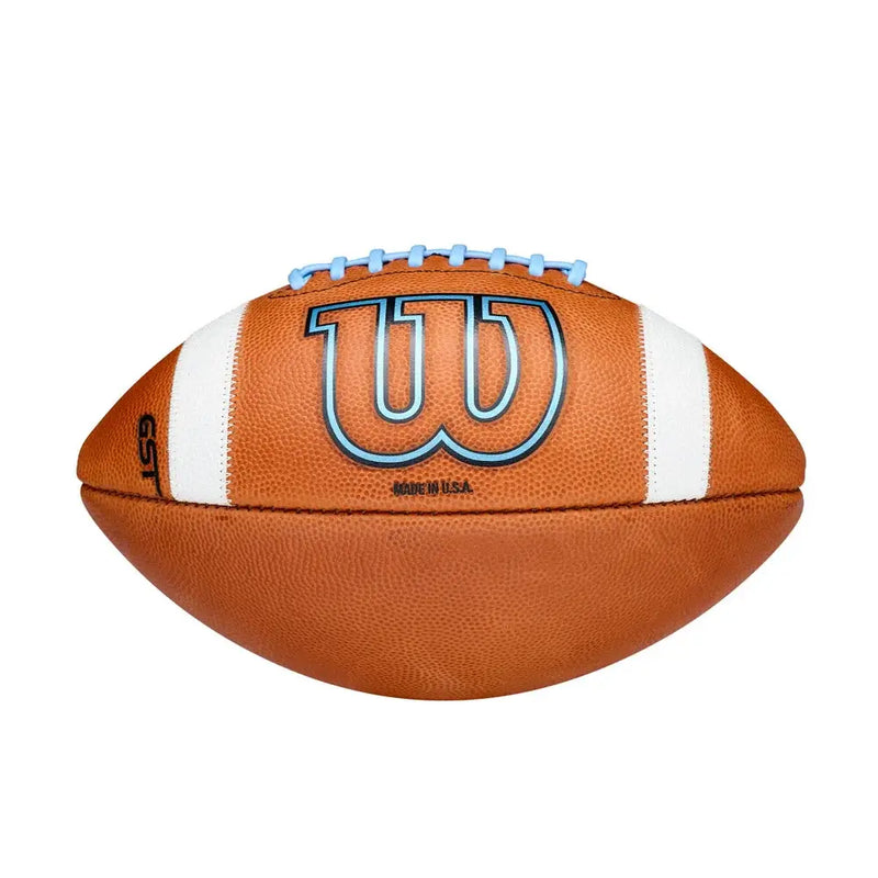 【新品】ウィルソンWilson フットボール GSTレザー（ユースサイズ） Wilson GST GST Color Game Football - Official Size – Midway Sports