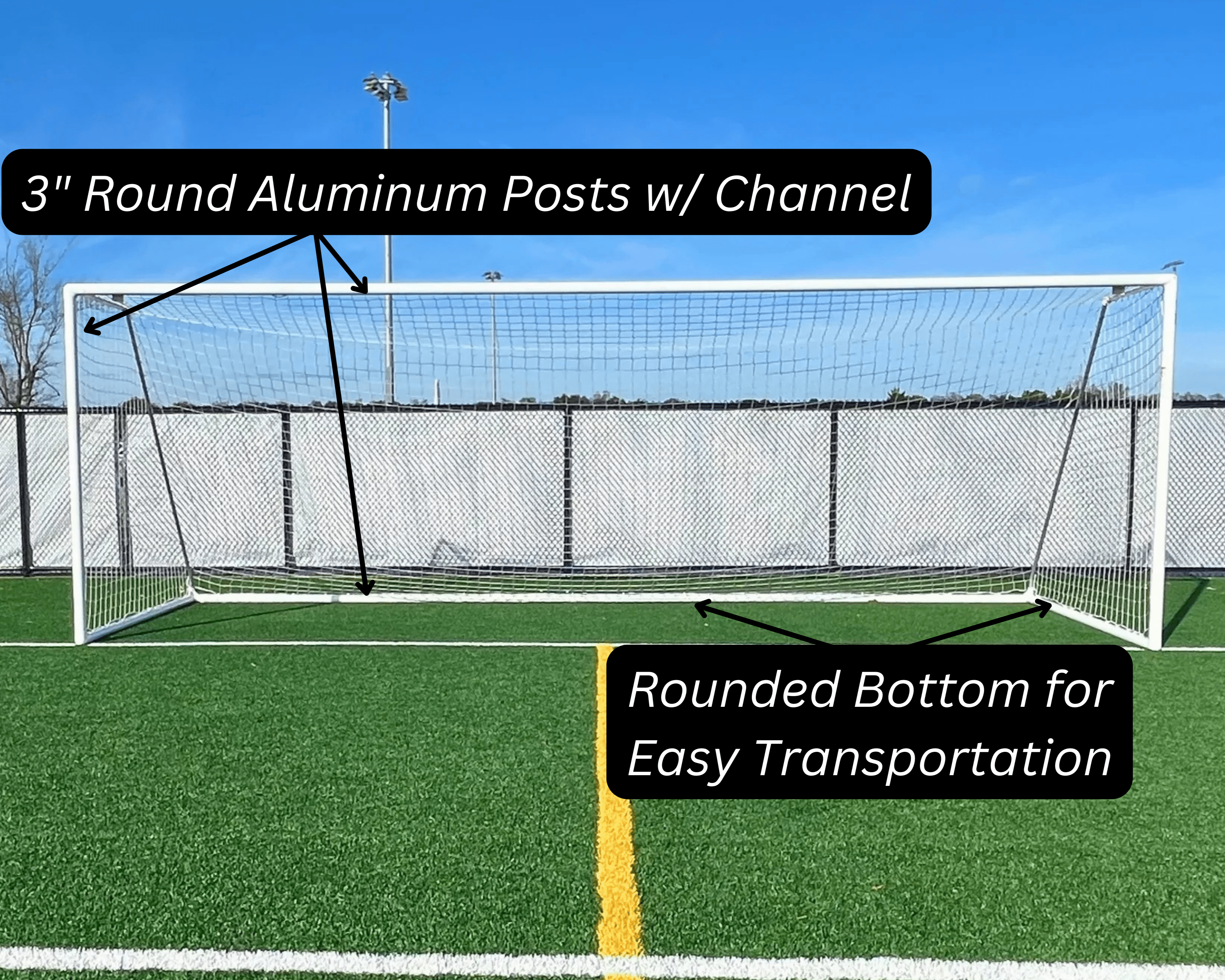 Park Series Soccer Goal - 7x21