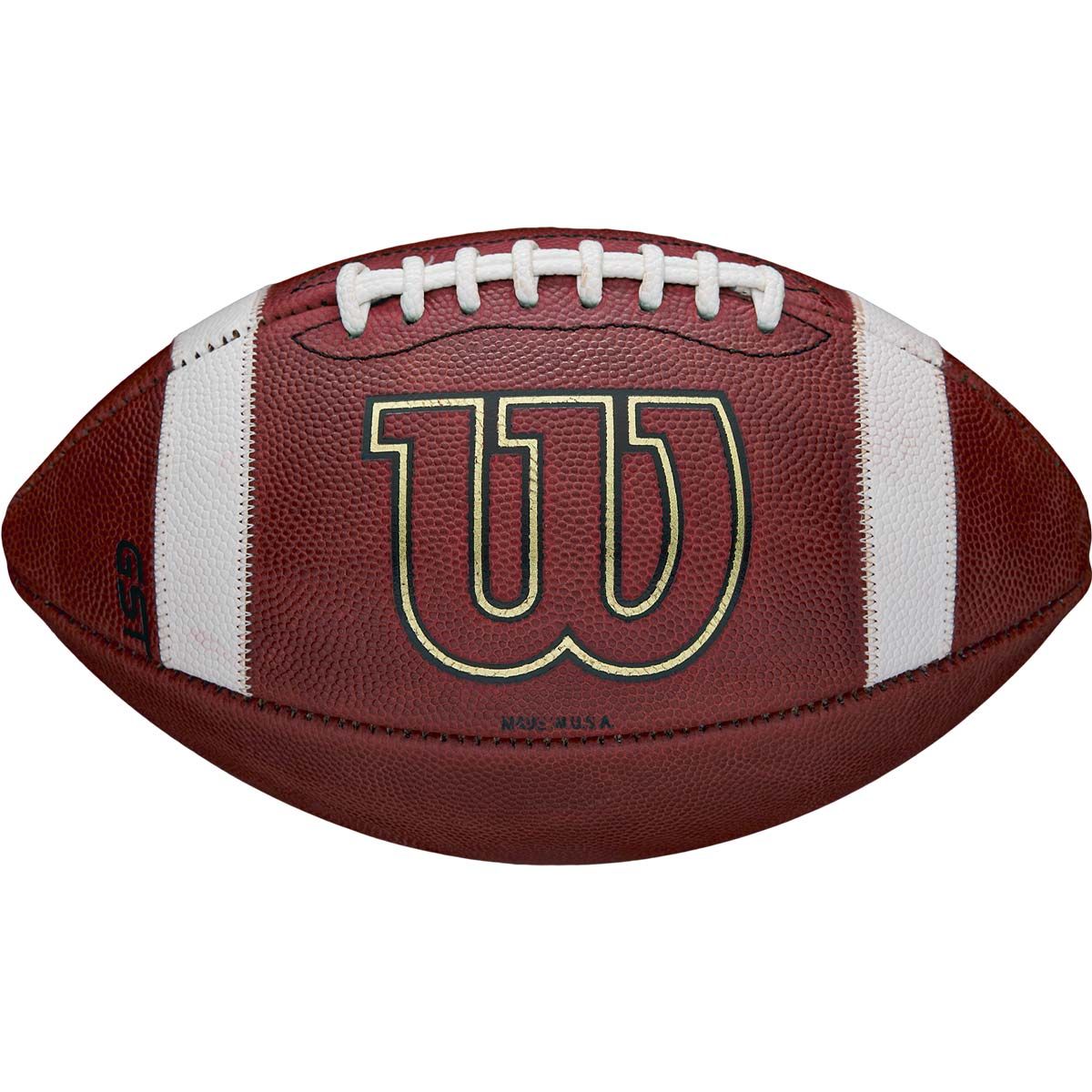 Wilson 1002 GST Leather NFHS Game Football - Official Size