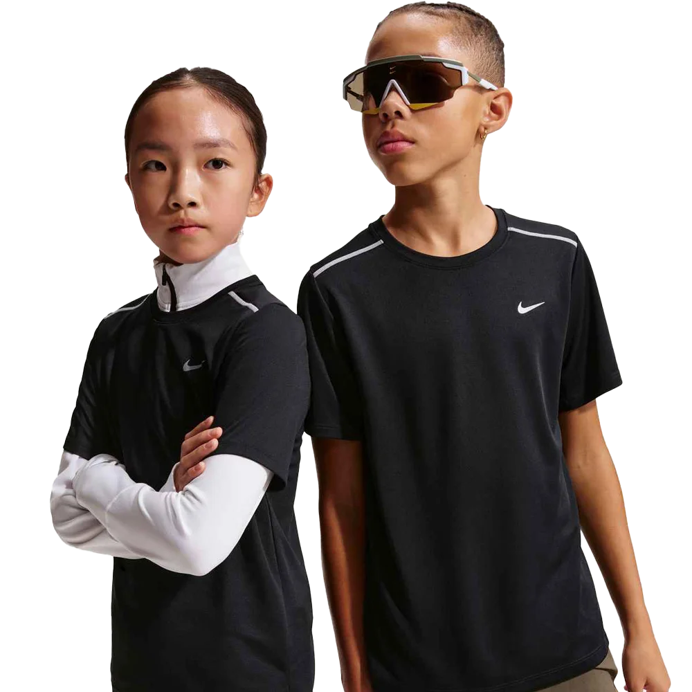 Nike Kids Miler Older Dri-FIT Short-Sleeve Top