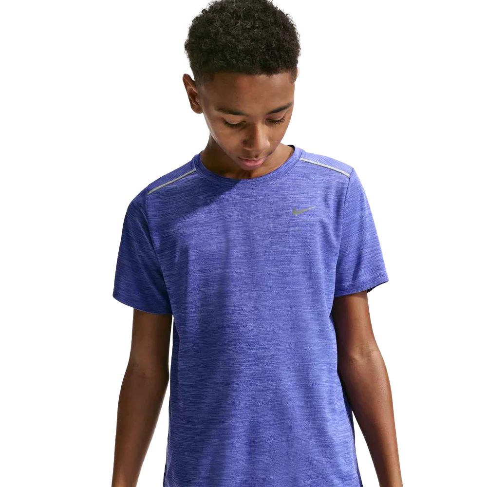Nike Kids Miler Older Dri-FIT Short-Sleeve Top
