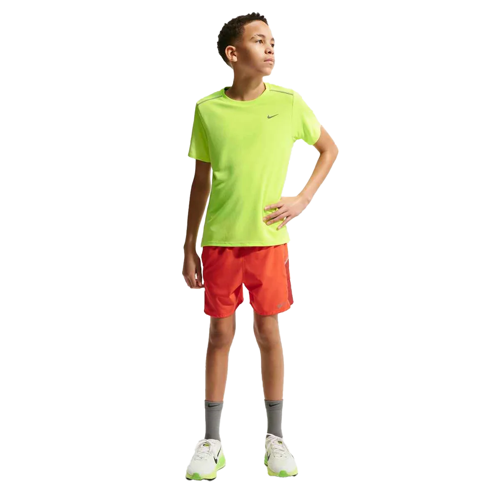 Nike Kids Miler Older Dri-FIT Short-Sleeve Top