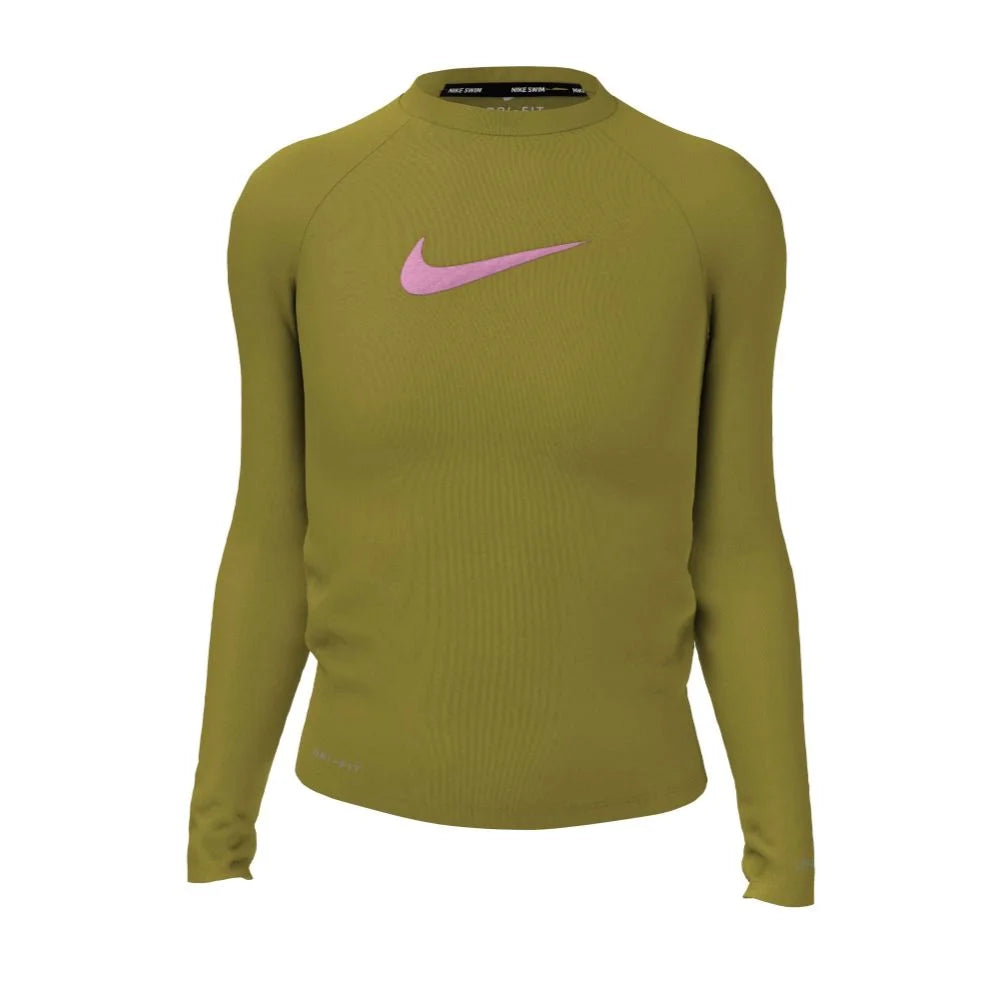 Nike Swim Girls Swoosh Long Sleeve Hydroguard