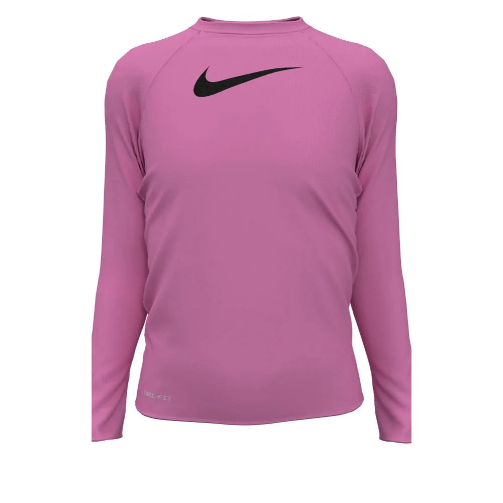 Nike Swim Girls Swoosh Long Sleeve Hydroguard