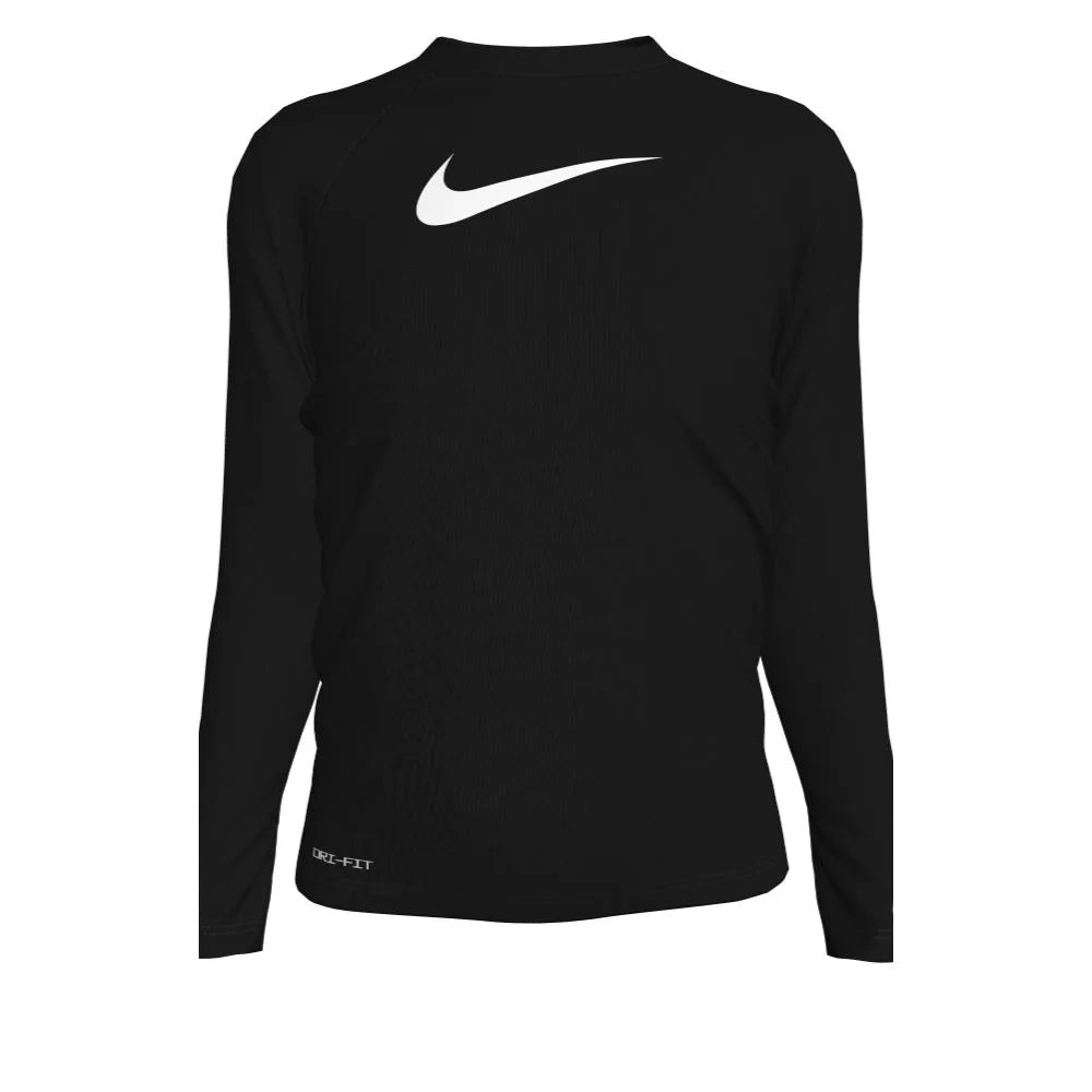 Nike Swim Girls Swoosh Long Sleeve Hydroguard