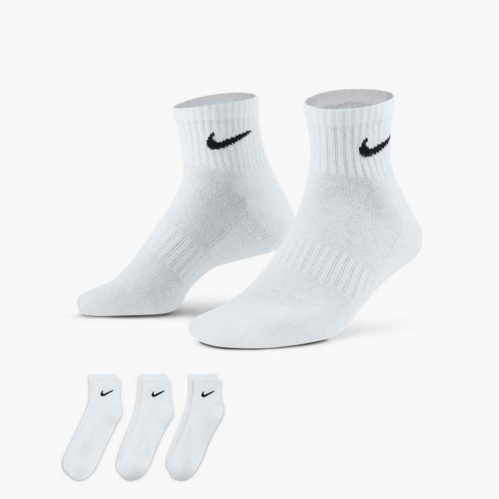 Nike Men's Everyday Cushioned Training Ankle Socks (3 Pairs)