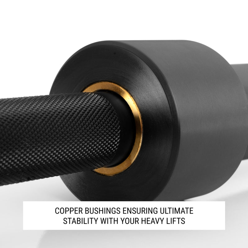 Big Easy® Squat Bar, 210,000 PSI, Weighs 25kg with 32mm Grip