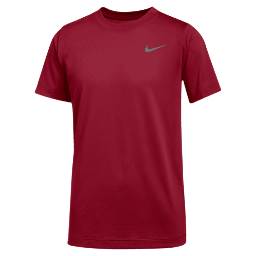 Nike Kid's Team Legend Short Sleeve Crew (Standard Fit)