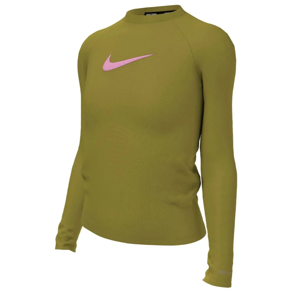 Nike Swim Girls Swoosh Long Sleeve Hydroguard
