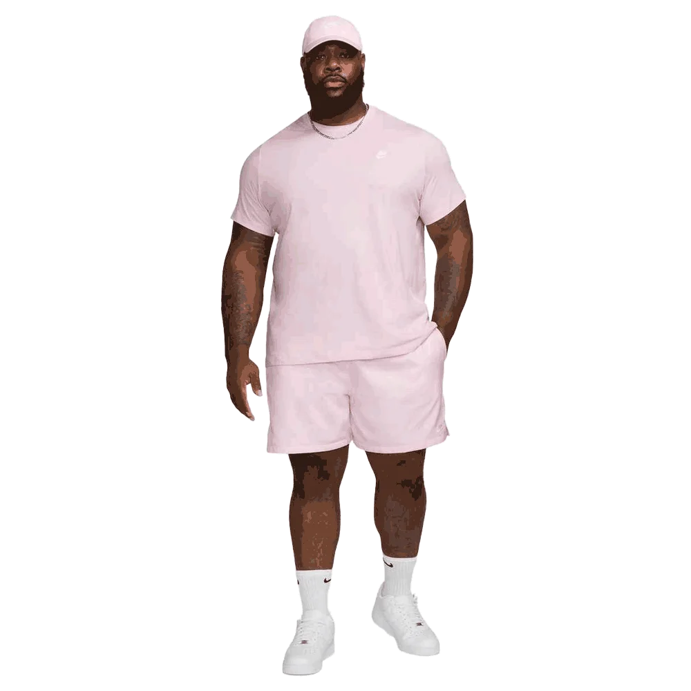 Nike Club Men's Woven Flow Shorts Pink color.