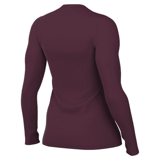 YOUTH COMPRESSION SHIRT LONG SLEEVE, PLAIN COLORS PINK