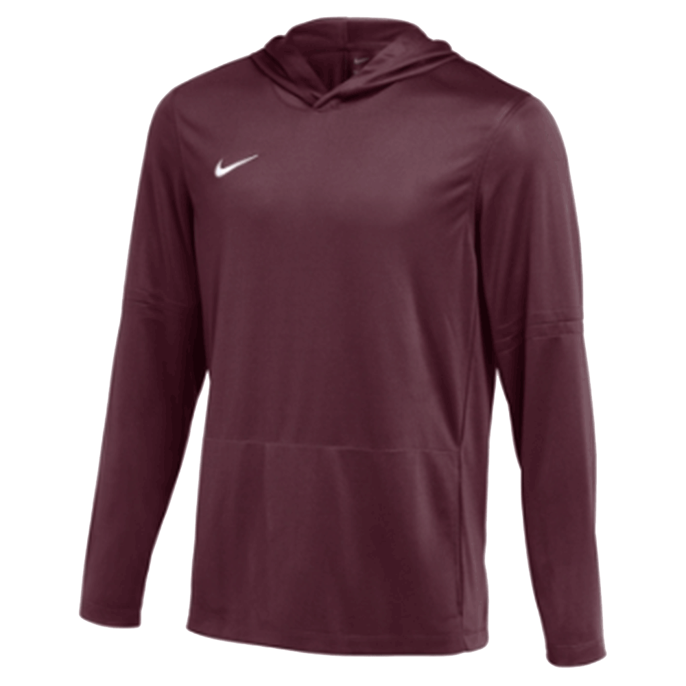 Deep Maroon/White