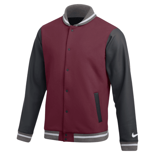 Burgundy nike 2025 jacket mens