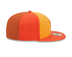 Gorra ajustada tricolor del equipo New Era 59Fifty MLB Oakland Athletics