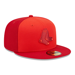 Gorra ajustada tricolor del equipo New Era 59Fifty MLB Oakland Athletics