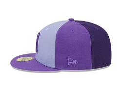 Gorra ajustada tricolor del equipo New Era 59Fifty MLB Oakland Athletics