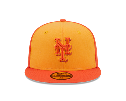 Gorra ajustada tricolor del equipo New Era 59Fifty MLB Oakland Athletics
