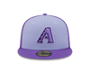 Gorra ajustada tricolor del equipo New Era 59Fifty MLB Oakland Athletics