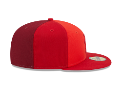 Gorra ajustada tricolor del equipo New Era 59Fifty MLB Oakland Athletics