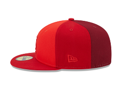 Gorra ajustada tricolor del equipo New Era 59Fifty MLB Oakland Athletics