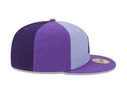 Gorra ajustada tricolor del equipo New Era 59Fifty MLB Oakland Athletics