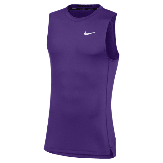 Nike pro fitted sleeveless 2025 training top