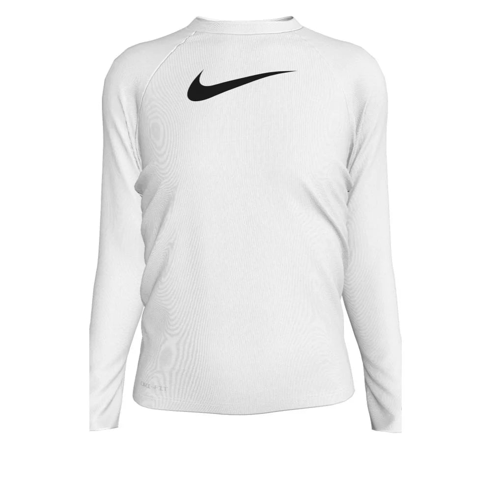 Nike Swim Girls Swoosh Long Sleeve Hydroguard