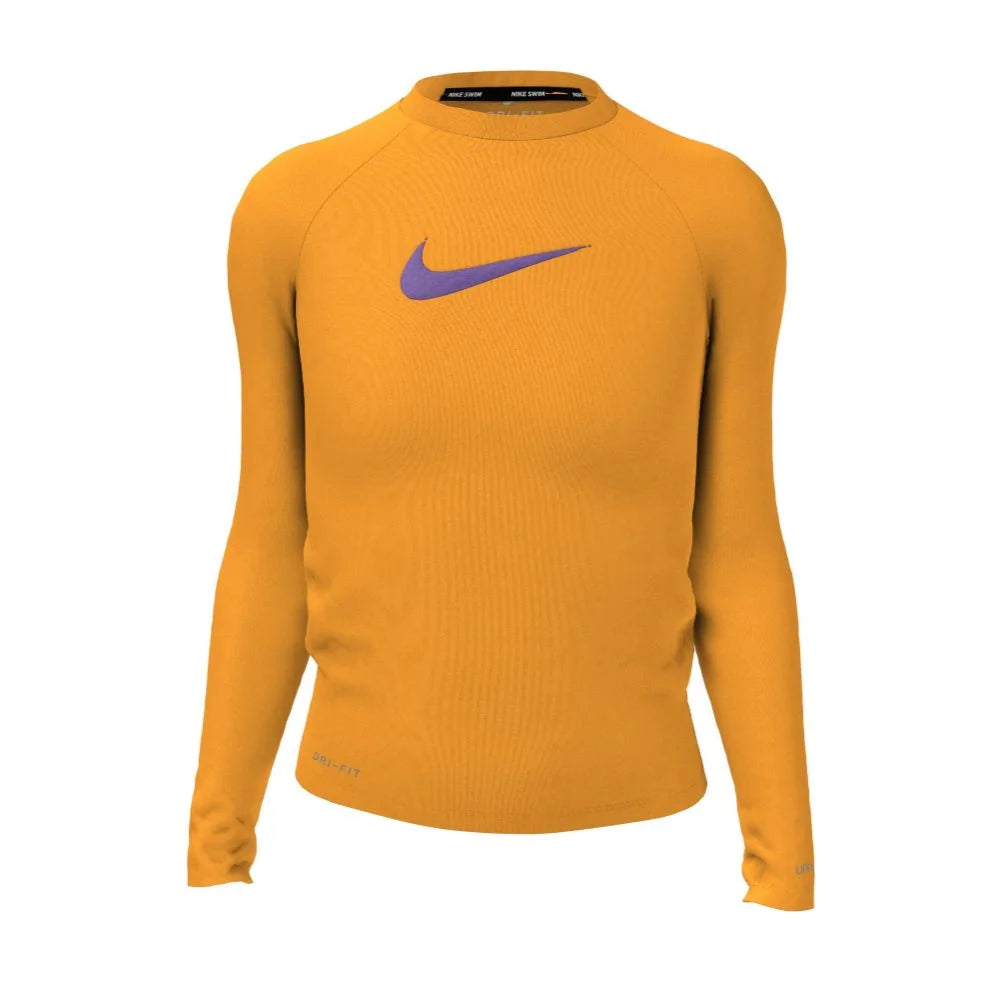 Nike Swim Girls Swoosh Long Sleeve Hydroguard