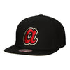Gorra Mitchell & Ness Team Classic Snapback Coop Atlanta Braves