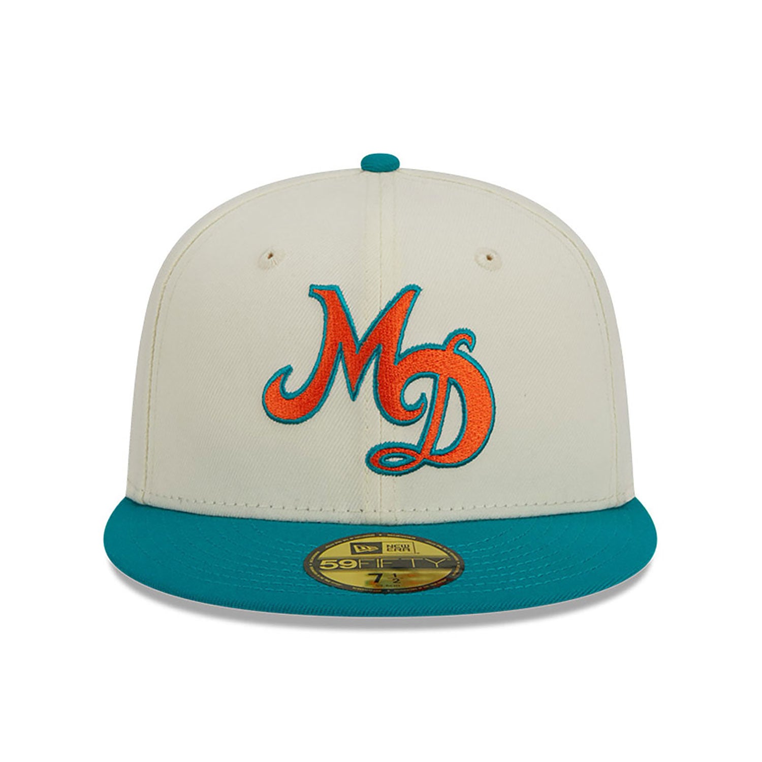 Miami Dolphins NFL City Originals White 59FIFTY Fitted Cap