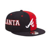 Gorra New Era bicolor de los Atlanta Braves
