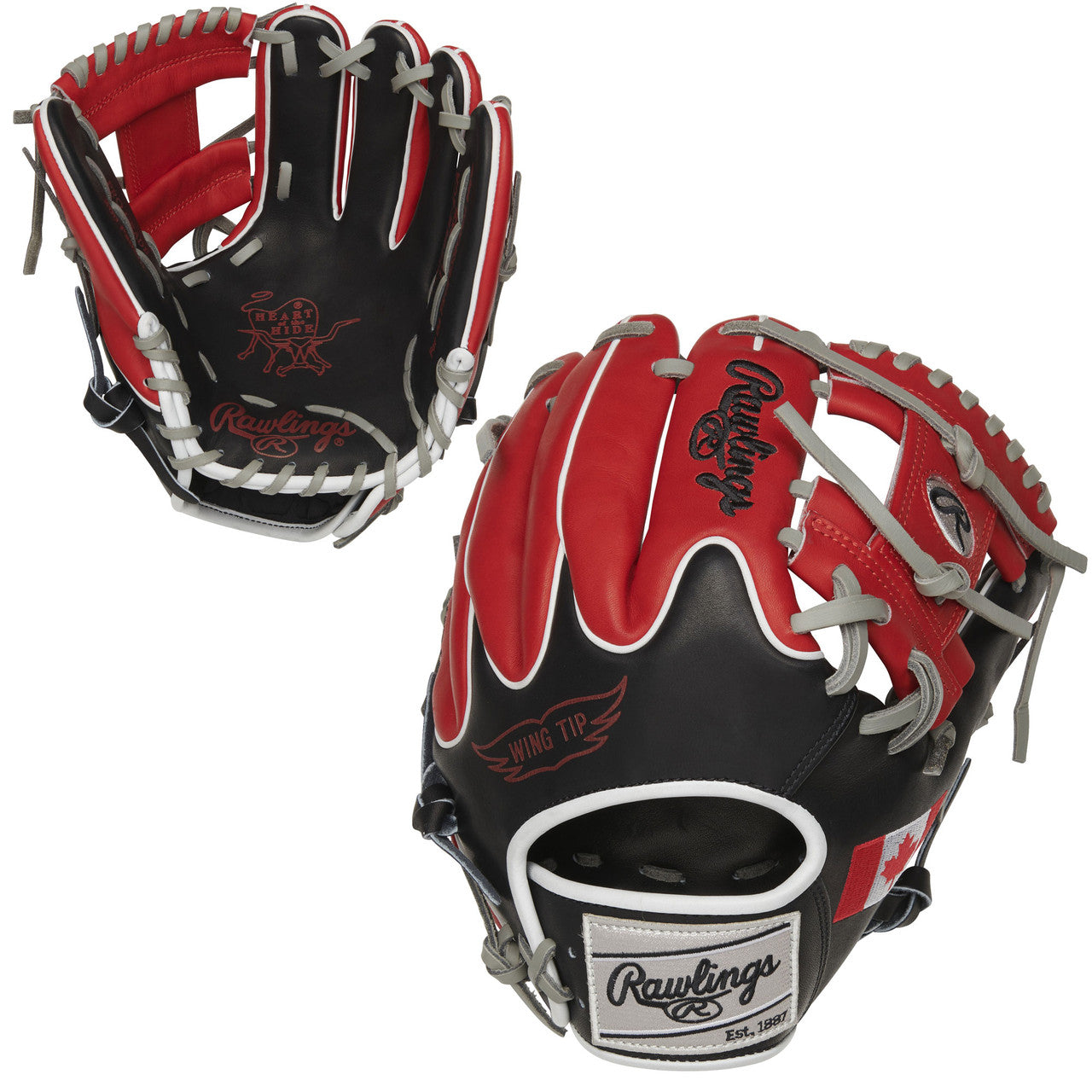Rawlings Heart Of The Hide 11.5-Inch Canada Infield Glove | Special Edition | Midway Sports.