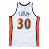 Camiseta Swingman de Stephen Curry para hombre, color blanco, de los Golden State Warriors 2009/10