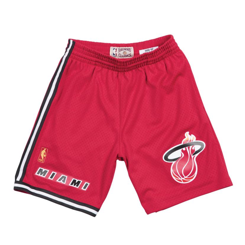 Pantalones cortos Mitchell &amp; Ness Swingman Miami Heat Alternativa 1996-97 Éxito