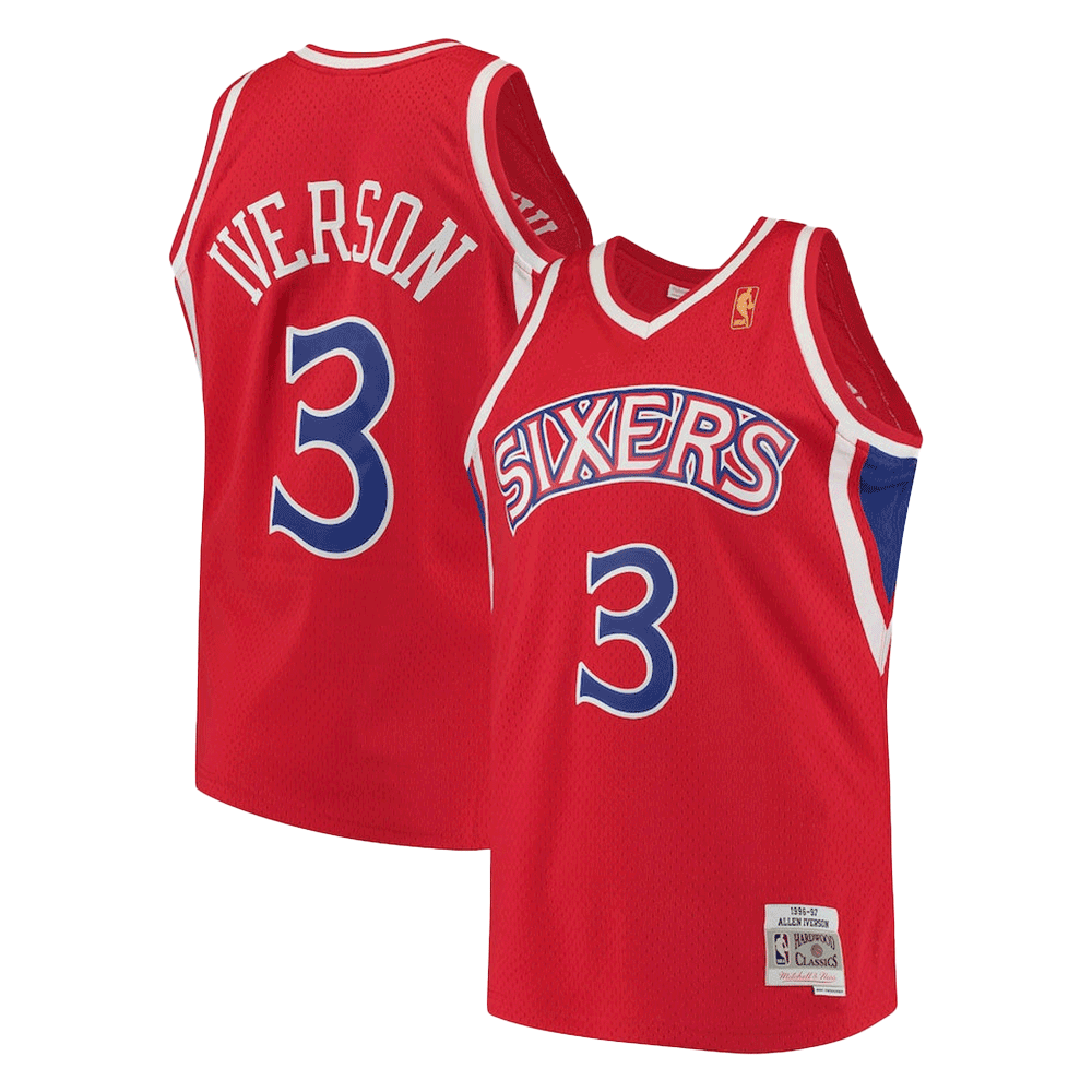 リーボック×シクサーズ アレン・アイバーソン NBA フットボール