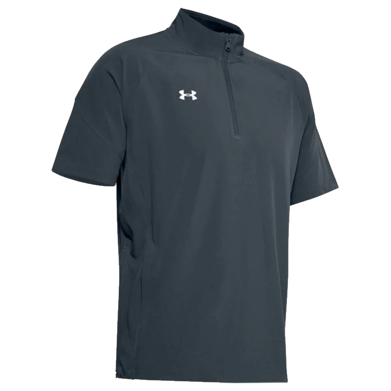 UA YOUTH MOTIVATE WOVEN SHORTSLEEVE ¼ ZIP | Midway Sports.