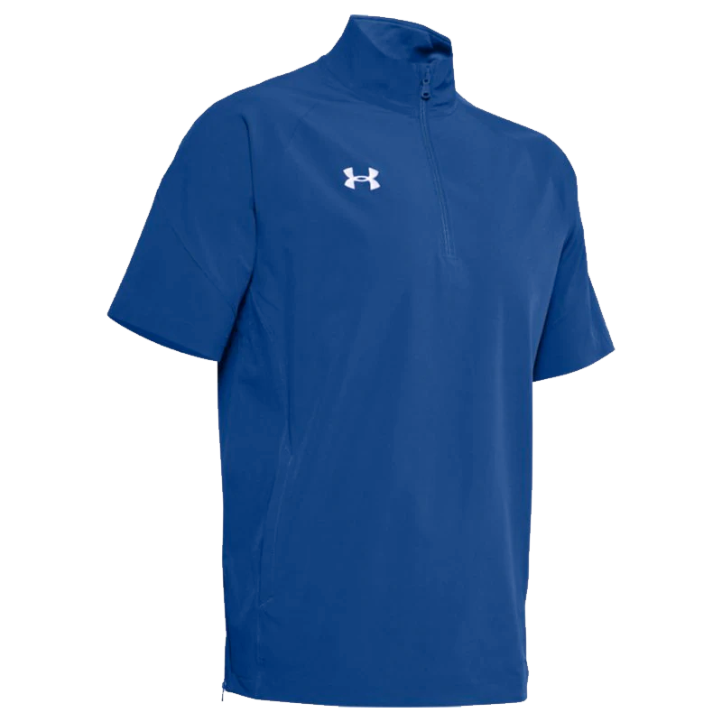UA YOUTH MOTIVATE WOVEN SHORTSLEEVE ¼ ZIP | Midway Sports.