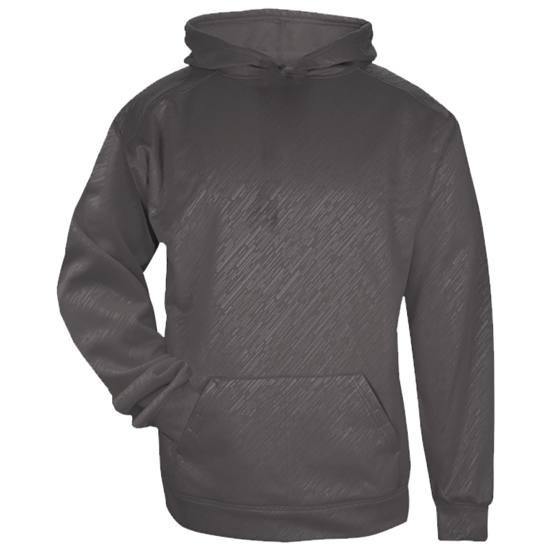 Badger Youth Line Embossed Hoodie | Midway Sports.