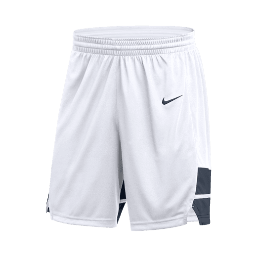 Men's Dri-fit Elite Basketball Shorts In White/black