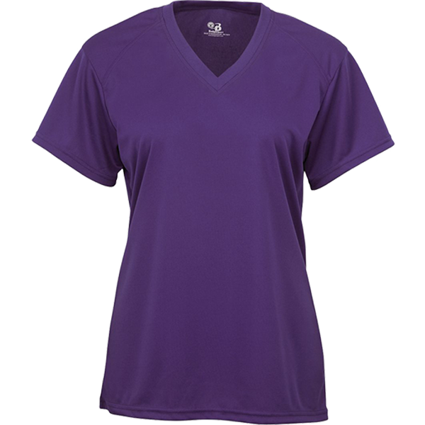 Badger B-Core Ladies V-Neck Tee | Midway Sports.