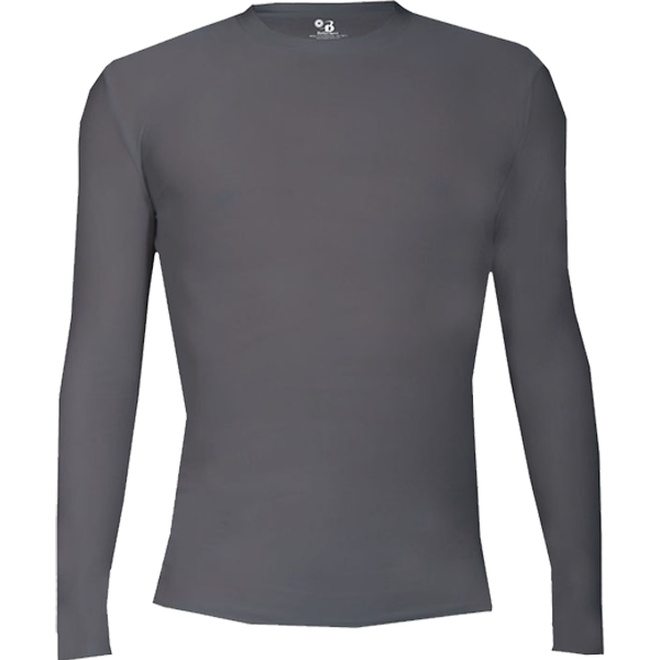 Badger Pro Compression Ls Crew | Midway Sports.