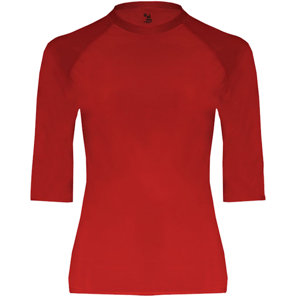 Badger Pro Compression Half Sleeve Crew | Midway Sports.