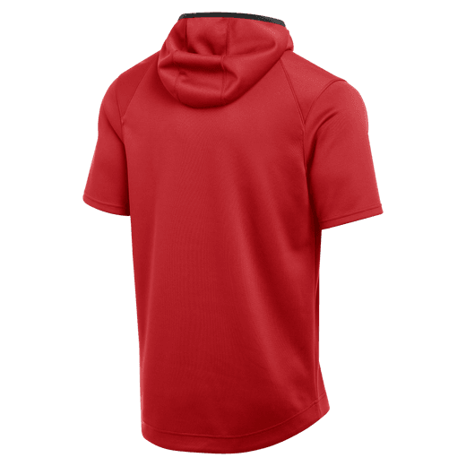Nike dri fit top short sleeve hoodie